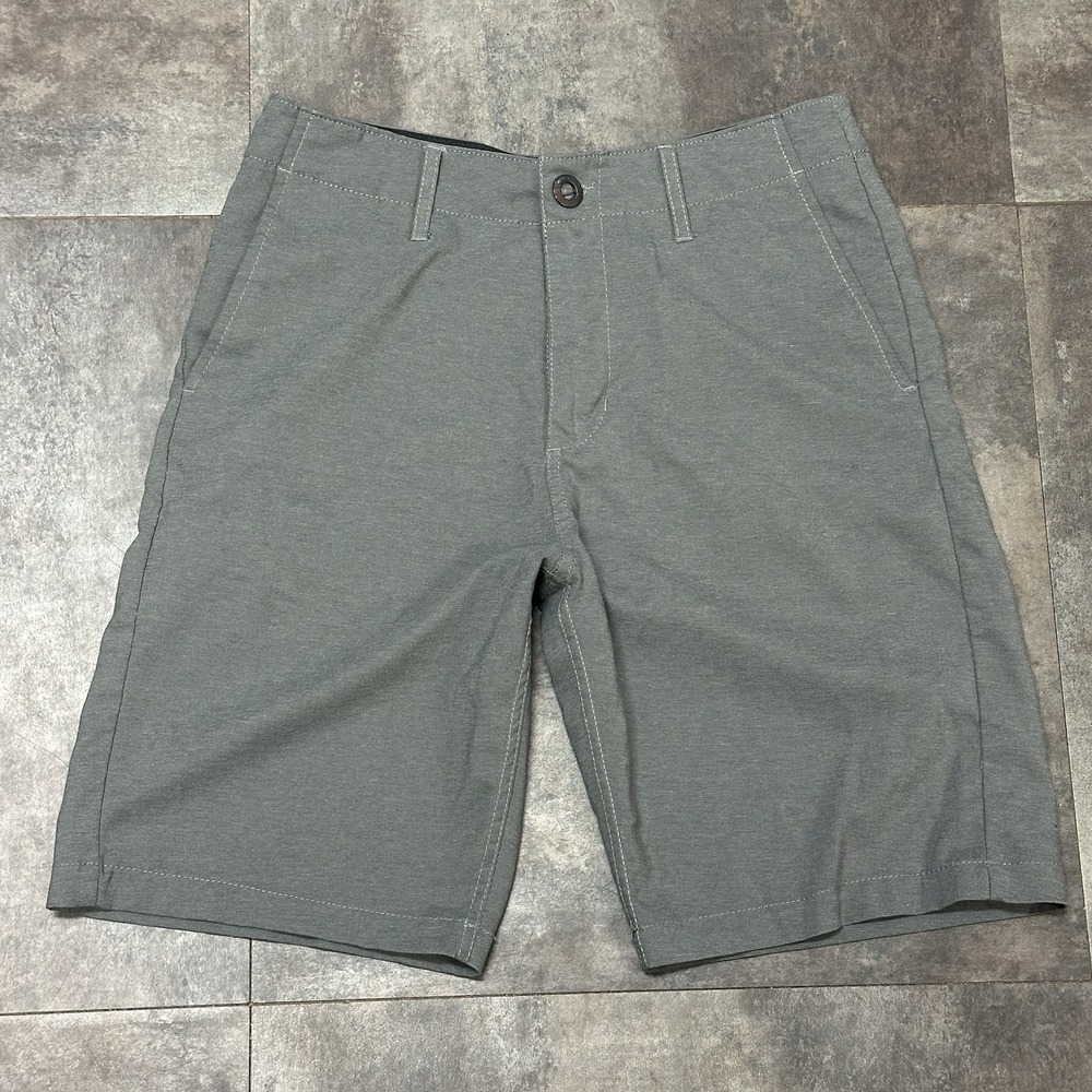 Volcom Surf & Turf‎ Hybrid Shorts Gray Men's 30  Stretch Casual Boardwalk Surf